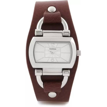 Urrem Fossil BQ1117 Læder Brun 10mm